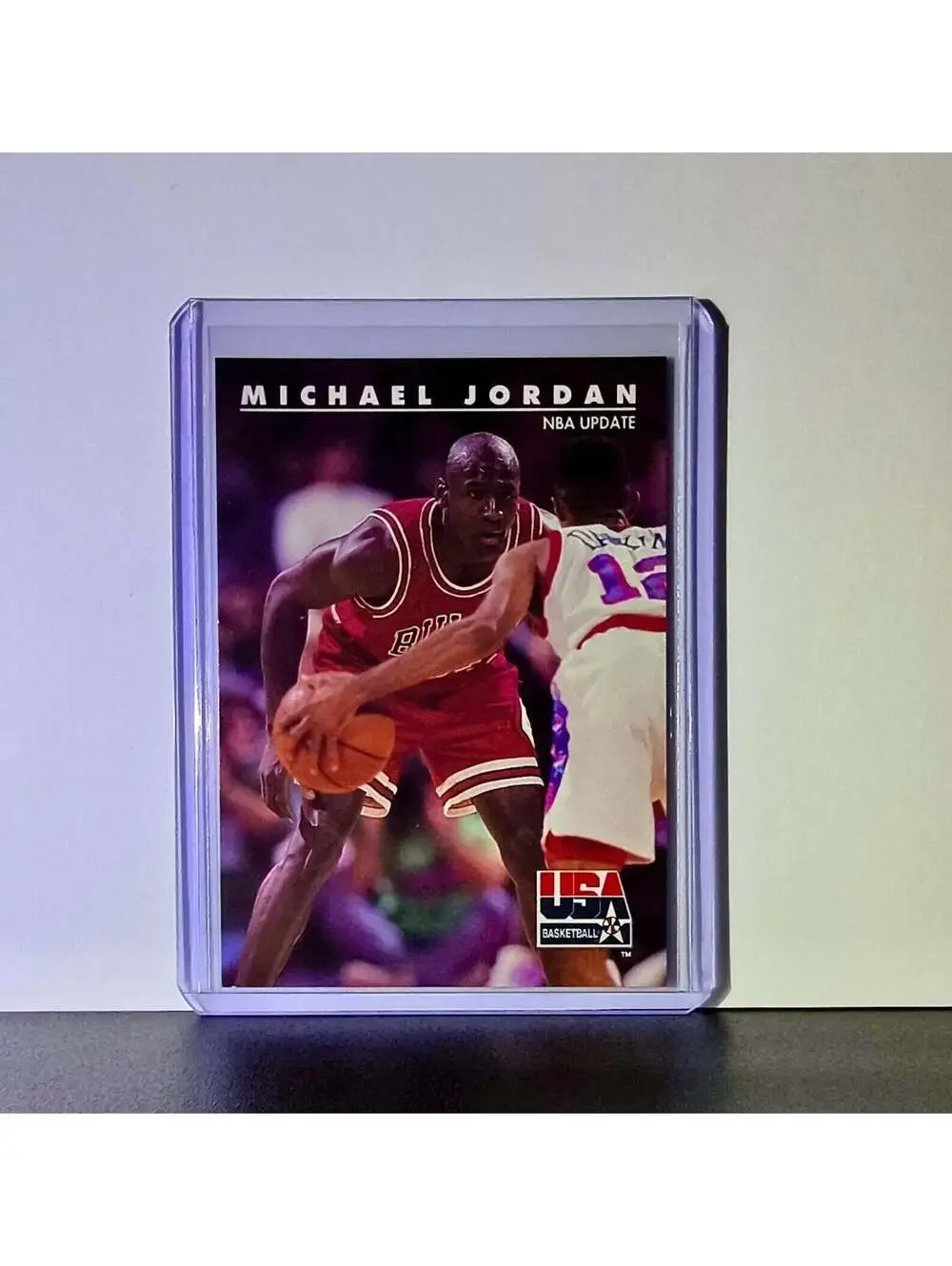 Michael Jordan 1992-93 Skybox USA Basketball #37 Basketball Card Chicago Bulls